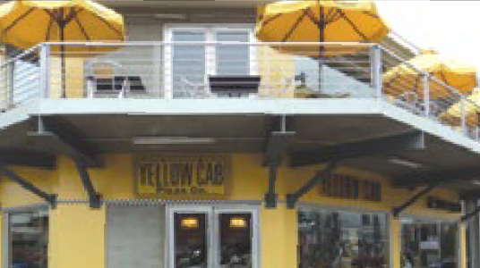 Yellow Cab Pizza Co. and Teriyaki Boy open.