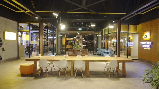 MGI opens its pioneering shared space multi-brand format, Burgos Eats and Eco Eats.